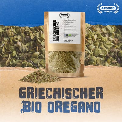Apsogo Griechischer Bio Oregano