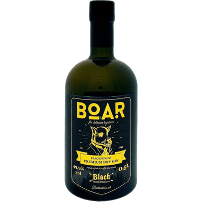 Boar Blackforest Premium Dry Gin Black Keiler Strength