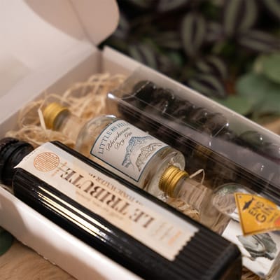 Gin gift set - Deheck Gin meets chocolate gift set