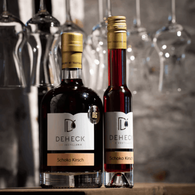 Deheck chocolate cherry liqueur