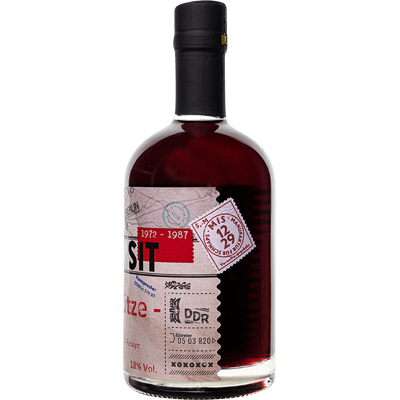 Schwechower Rote Grütze Likör No. 5523 - DDR-Edition - F5 Transit