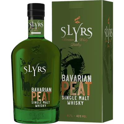 Slyrs Bavarian Peat Single Malt Whisky - in gift box
