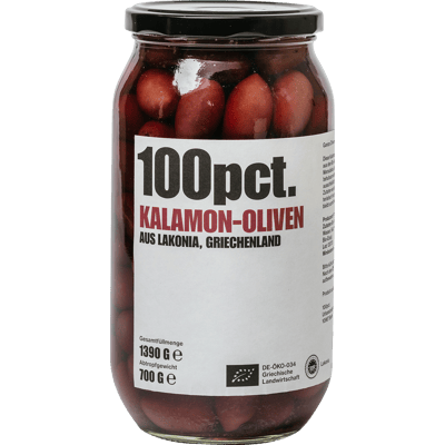 100pct. Bio Kalamon Oliven