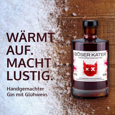 Böser Kater Glühwein Gin