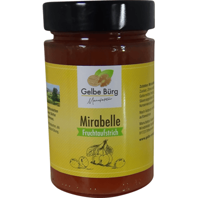 Manufaktur Gelbe Bürg Mirabelle Fruchtaufstrich
