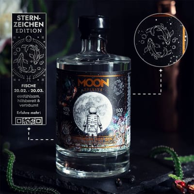 Moon Spirits Premium Dry Gin Sternzeichen Edition