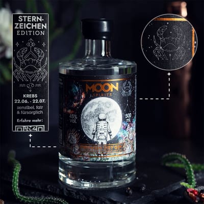Moon Spirits Premium Dry Gin Sternzeichen Edition
