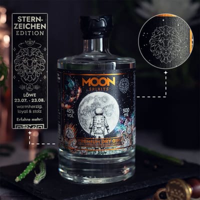Moon Spirits Premium Dry Gin Sternzeichen Edition