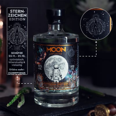 Moon Spirits Premium Dry Gin Sternzeichen Edition