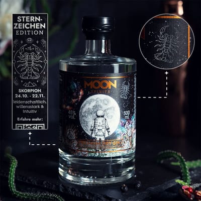 Moon Spirits Premium Dry Gin Sternzeichen Edition