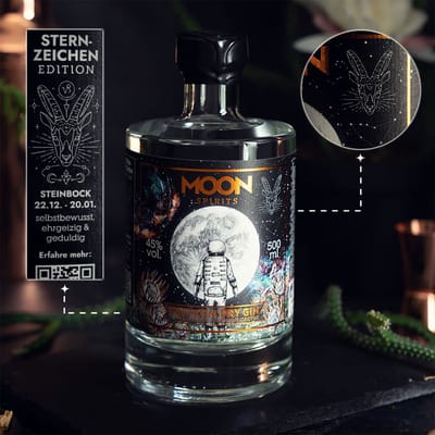 Moon Spirits Premium Dry Gin Sternzeichen Edition