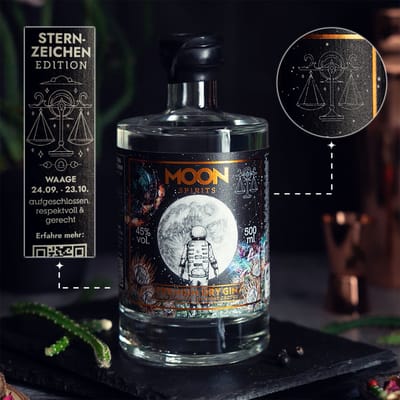 Moon Spirits Premium Dry Gin Sternzeichen Edition