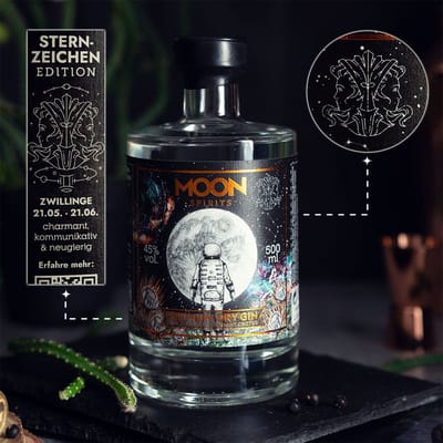 Moon Spirits Premium Dry Gin Sternzeichen Edition