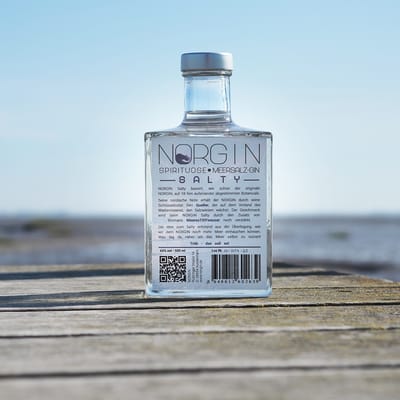 NORGIN Salty "Unfiltered" - Meersalz Gin 3