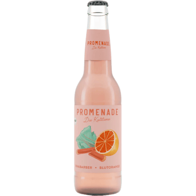 15x Promenade Bio Limonade Rhabarber-Blutorange