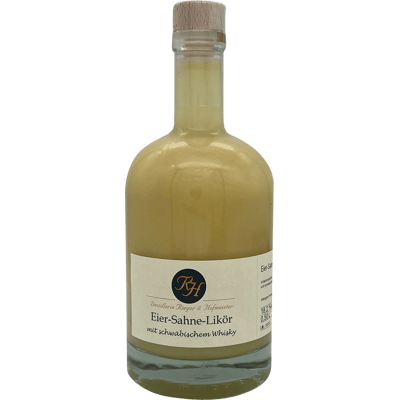Eier-Sahne-Likör mit schwäbischem Whisky