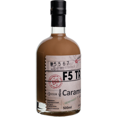 F5 TRANSIT Caramel Elixier Likör No. 5567 - DDR Edition - F5 Transitschnaps