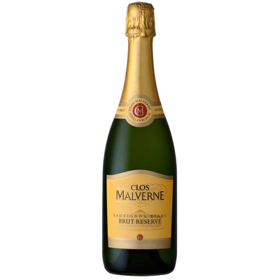 Clos Malverne Sauvignon Blanc Brut Reserve n/v - Sparkling wine