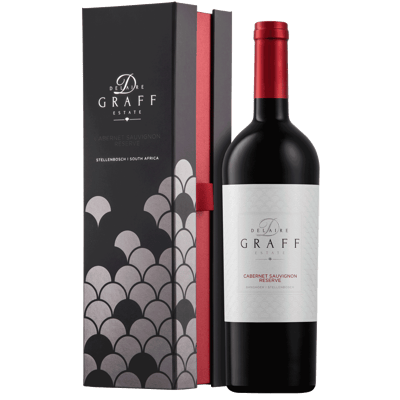 Delaire Graff Cabernet Sauvignon Reserve 2020 in Geschenkverpackung - Rotwein