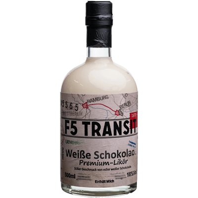 White chocolate liqueur No. 5565 - F5-Transit - Transit schnapps