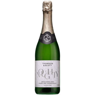 Thomson & Scott Noughty Sparkling Chardonnay - non-alcoholic sparkling wine