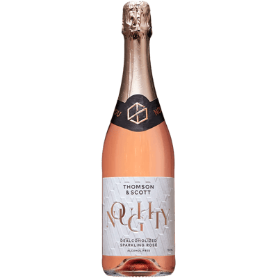 Thomson & Scott Noughty Sparkling Rosé - non-alcoholic sparkling wine