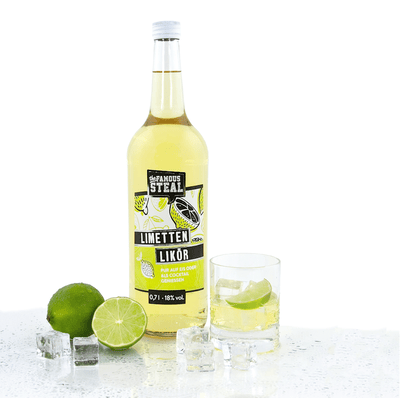 The Famous Steal lime liqueur