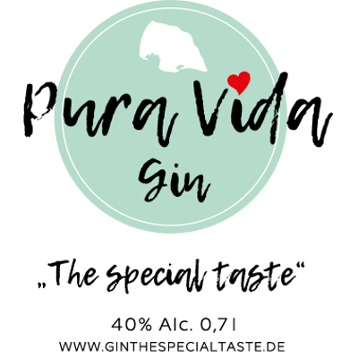 Glitter Edition - Pura Vida Gin "The special taste" 700 ml