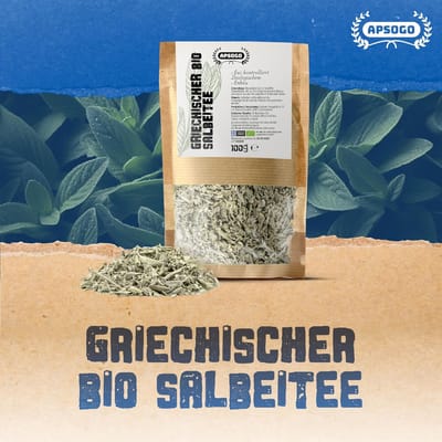 Apsogo Griechischer Bio Salbeitee