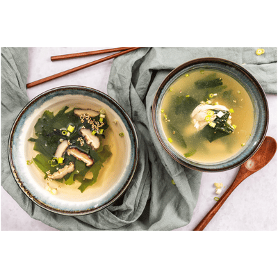 Algensuppe Kombi 6er Set (3x Huhn + 3x Shiitake)