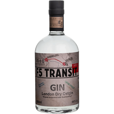 Gin No. 5110 (44%Vol) - East Gin from Mecklenburg - DDR-Edition - Premium London Dry Gin (F5-Transit)