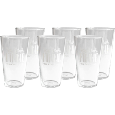 6x Finne beer mug