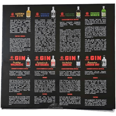 Konsum Premium Minis Probierpaket (4x Gin + 2x Likör + 1x Vodka + 1x Rum) 4