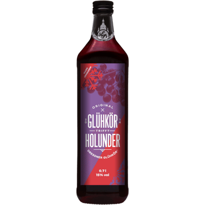 Likörium Original Dresdner Glühkör Holunder