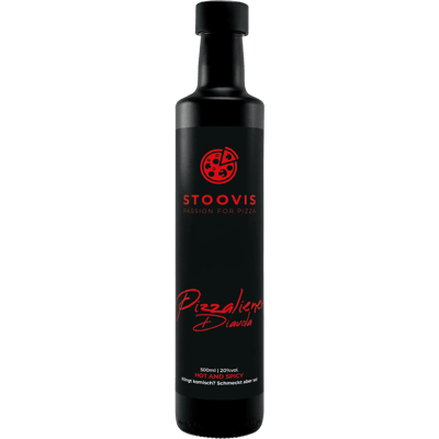 Pizza tomato liqueur Diavola pizza server