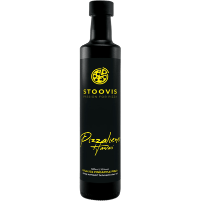 Pizza tomato liqueur Hawaii pizza server