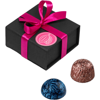 4er Pralinen Nuss Nougat & Cashew Kirsch