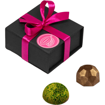4er Pralinen Maracuja Karamell & Salz Karamell