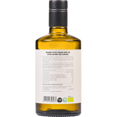 Premium Bio Olivenöl High Polyphenol- Ernte 25/26