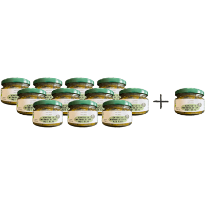 Vorratspack gefüllte Bio Weinblätter (11x Weinbläter + 1x GRATIS)