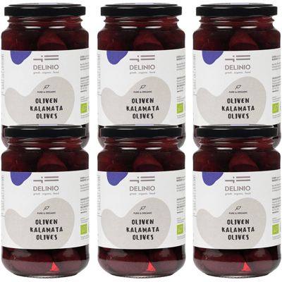 6x Kalamata Bio Oliven