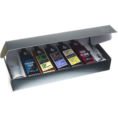 Likörium TASTINGBOX (5x Original Dresdner Liköre + 2x Gläser) 3