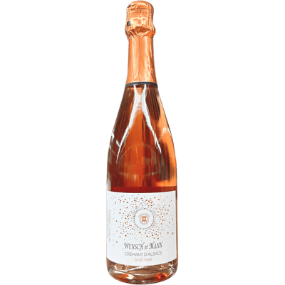 Crémant d'Alsace Rosé Brut   Wunsch et Mann