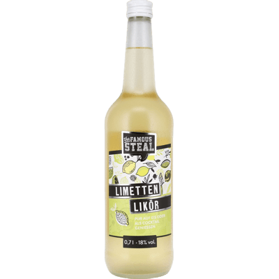 The Famous Steal lime liqueur