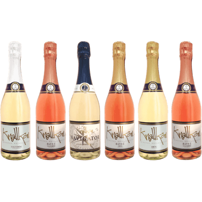 Knallköm sparkling wine gift box - put together your own individual package