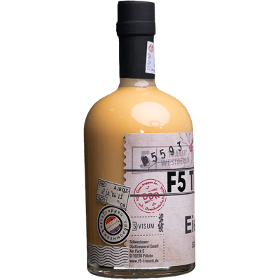 DDR Eierlikör No. 5593 - mit Rum & Vanille verfeinert, nach DDR-Rezept (F5-Transit)