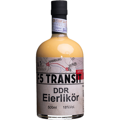 DDR Eierlikör No. 5593 - mit Rum & Vanille verfeinert, nach DDR-Rezept (F5-Transit)