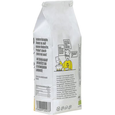 Bio Hanfmehlfreund - glutenfreies Hanfmehl