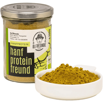Bio Hanfproteinfreund - Proteinpulver aus Bio-Hanfsamen