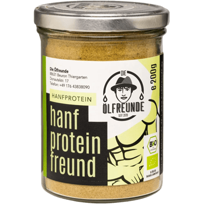 Bio Hanfproteinfreund - Proteinpulver aus Bio-Hanfsamen